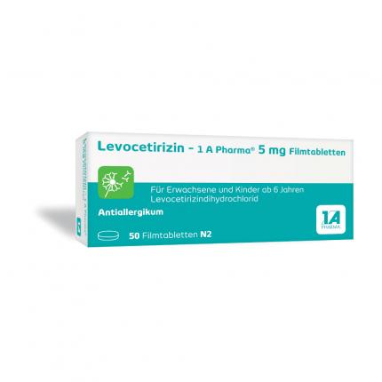 Levocetirizin-1a Pharma 5 mg