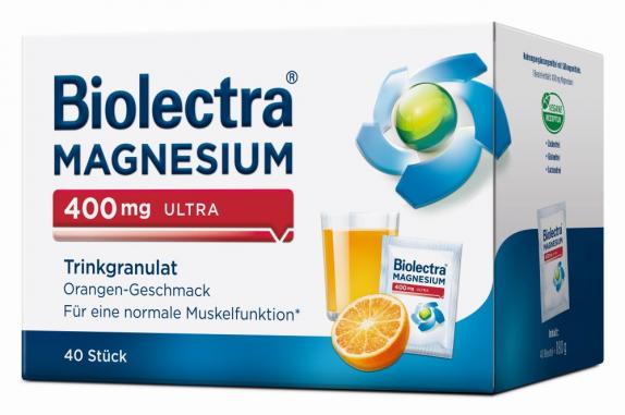 Biolectra MAGNESIUM 400mg ULTRA Orange