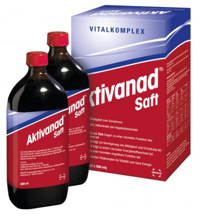 Aktivanad Saft 1000ml bei Erschöpfung wegen Vitamin-B Mangel