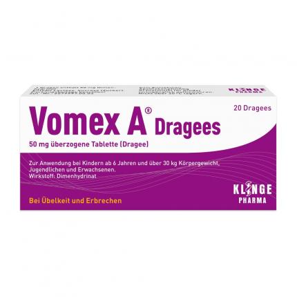 Vomex A Dragees - Bei Übelkeit und Erbrechen