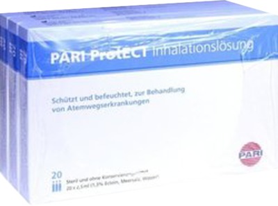 PARI ProtECT Inhalationslösung mit Ectoin Ampullen