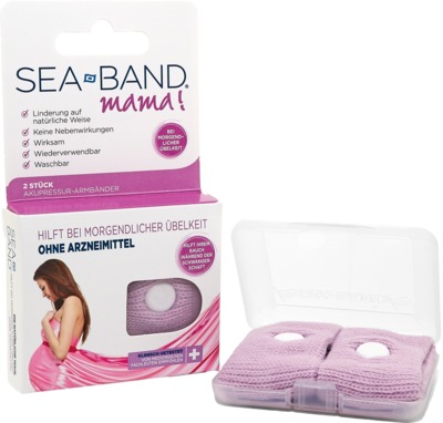 SEA-BAND mama AKUPRESSUR-ARMBÄNDER für Schwangere