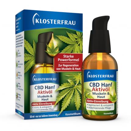 KLOSTERFRAU CBD Hanf Aktivöl Muskeln &amp; Gelenke