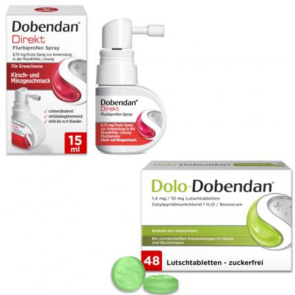 Dobendan Halsschmerzen Set