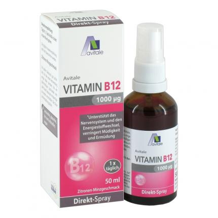 avitale VITAMIN B12 1000 µg Direkt-Spray