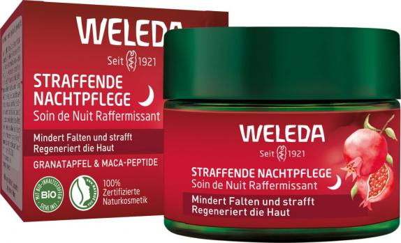 Weleda Straffende Nachtpflege Granatapfel &amp; Maca-Peptide