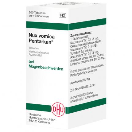 NUX VOMICA PENTARKAN Tabletten