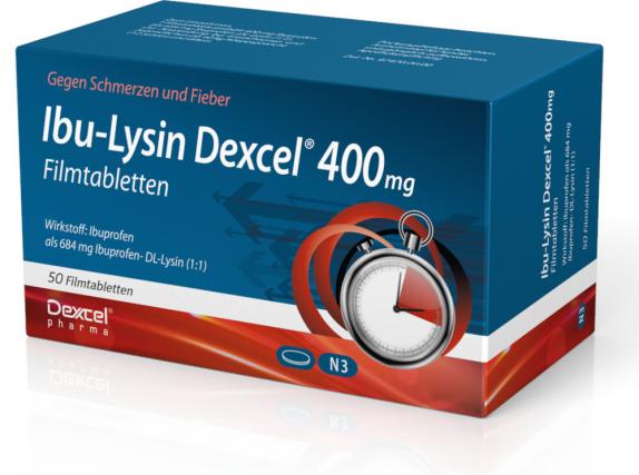 Ibu-Lysin Dexcel 400 mg