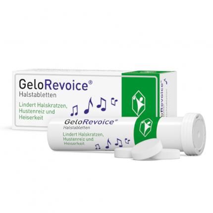 GeloRevoice Halstabletten Cassis-Menthol