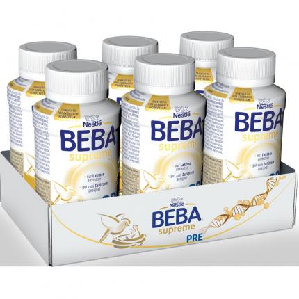 Nestle BEBA supreme PRE Anfangsnahrung Flaschen
