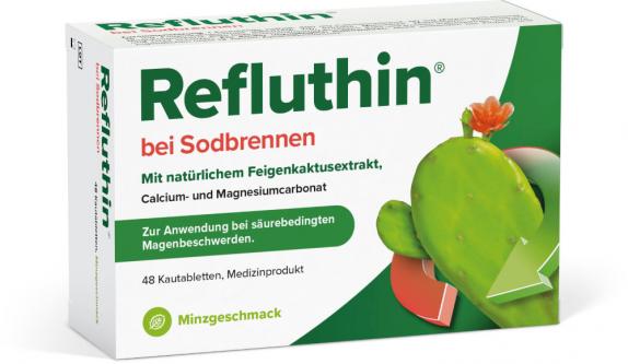 Refluthin Bei Sodbrennen Minzgeschmack