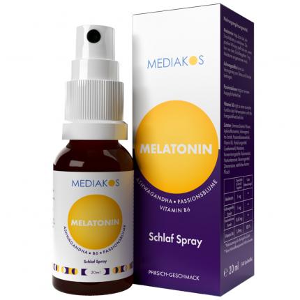 MEDIAKOS MELATONIN Ashwagandha Schlaf Spray