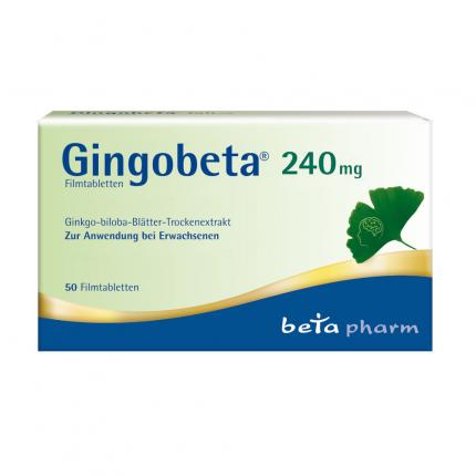 Gingobeta 240 mg Filmtabletten