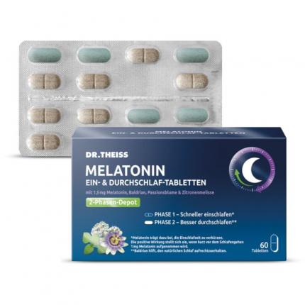 DR.THEISS MELATONIN EIN- &amp; DURCHSCHLAFTABLETTEN