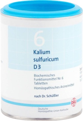 DHU Schüssler-Salz Nr. 6 Kalium sulfuricum D 3 Tabletten