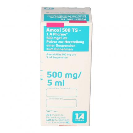Amoxi 500 TS-1A Pharma