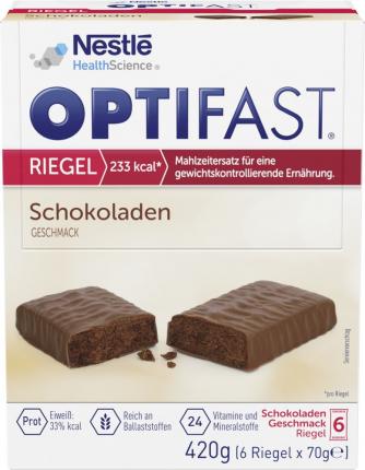 OPTIFAST RIEGEL Schokoladen GESCHMACK