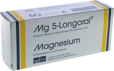 MG 5 LONGORAL Kautabletten