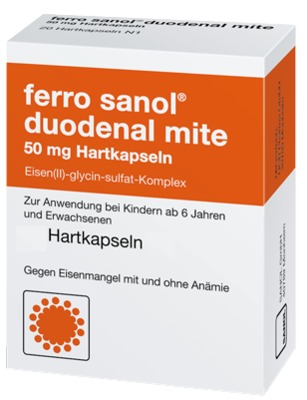 Ferro sanol duodenal mite 50mg