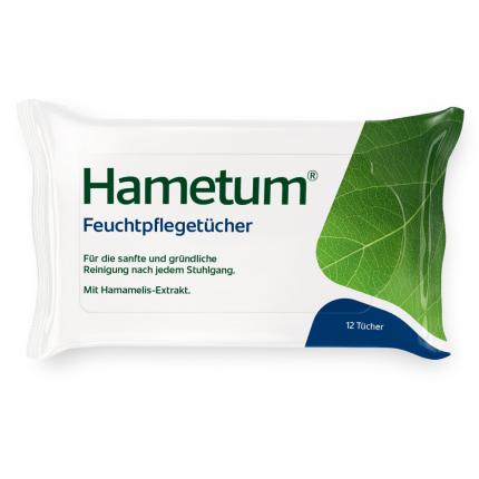 Hametum Feuchtpflegetücher mit Hamamelis