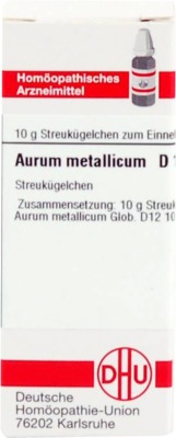 AURUM METALLICUM D 12 Globuli