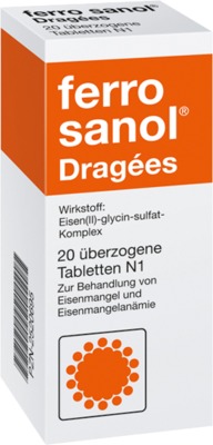 Ferro sanol 40mg Dragees