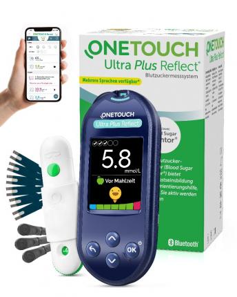 One Touch Ultra Plus Reflect Blutzuckermessgerät mmol/L