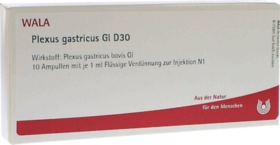 WALA Plexus gastricus Gl D30 Ampullen