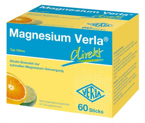 Magnesium Verla Direkt Granulat Citrus
