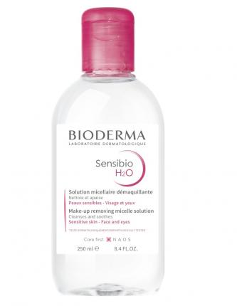 BIODERMA Sensibio H2O - Sanft reinigendes Mizellenwasser bei empfindlicher Haut 250 ml