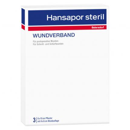 Hansapor STERILER WUNDVERBAND 8 x 10cm