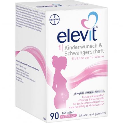 elevit 1 Kinderwunsch &amp; Schwangerschaft