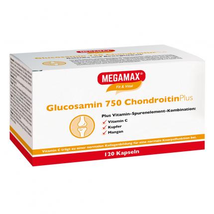 GLUCOSAMIN 750 Chondroitin Plus Megamax Kapseln