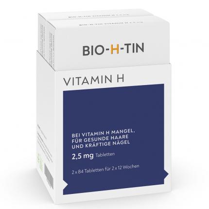 BIO-H-TIN Vitamin H 2,5 mg, 2x84 für 2x12 Wochen