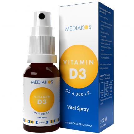 MEDIAKOS Vitamin D3 4.000 I.E. Vital Spray