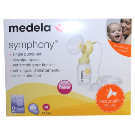 MEDELA Symphony Einzelpumpset mit PersonalFit™ PLUS Brusthaube, Größe M