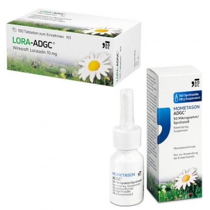 Lora und Mometason ADGC Allergieset