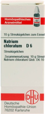 NATRIUM CHLORATUM D 6 Globuli