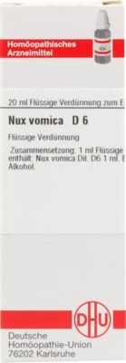 NUX VOMICA D 6 Dilution