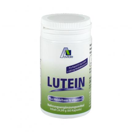 Avitale LUTEIN 6mg Kapseln + 250mg Heidelbeerpulver