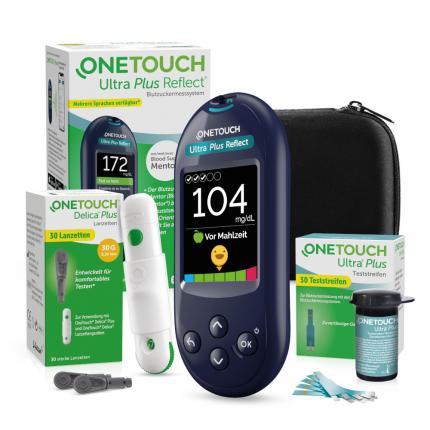 OneTouch Ultra Plus Reflect Plus Diabetes Start-Set mg/dL