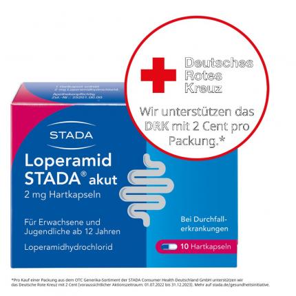 Loperamid STADA akut 2 mg