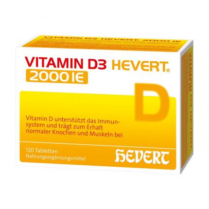 VITAMIN D3 HEVERT 2.000 I.E.