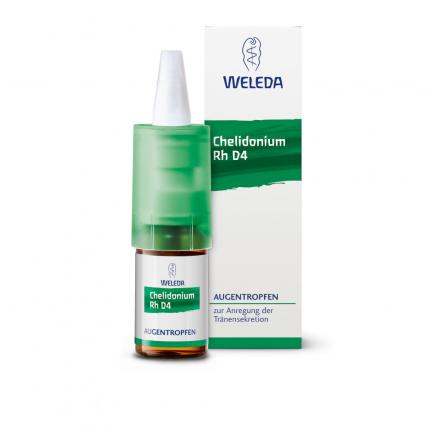 WELEDA Chelidonium Rh D4 AUGENTROPFEN