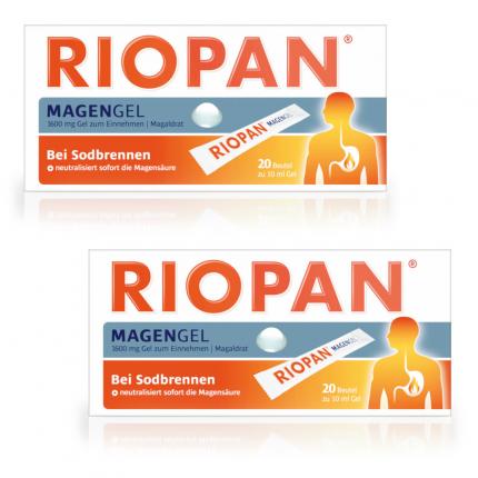 RIOPAN MAGENGEL 20er Doppelpack - Bei Sodbrennen