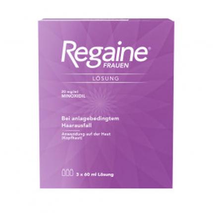 Regaine Frauen Lösung mit Minoxidil bei erblich bedingtem Haarausfall