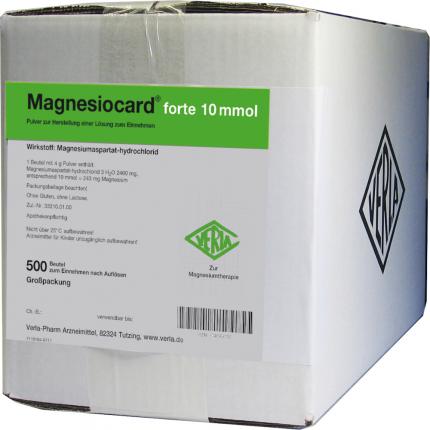 MAGNESIOCARD forte 10 mmol Plv.z.Her.e.Lsg.z.Einn.