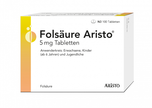 Folsäure Aristo 5mg