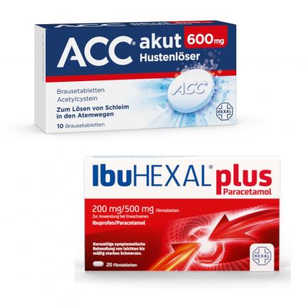 ACC akut + IbuHEXAL plus Set