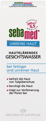 sebamed UNREINE HAUT HAUTKLÄRENDES GESICHTSWASSER